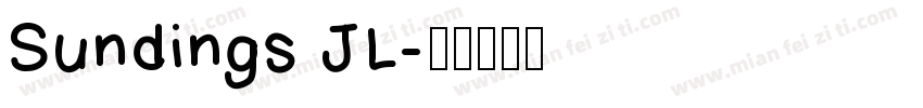Sundings JL字体转换